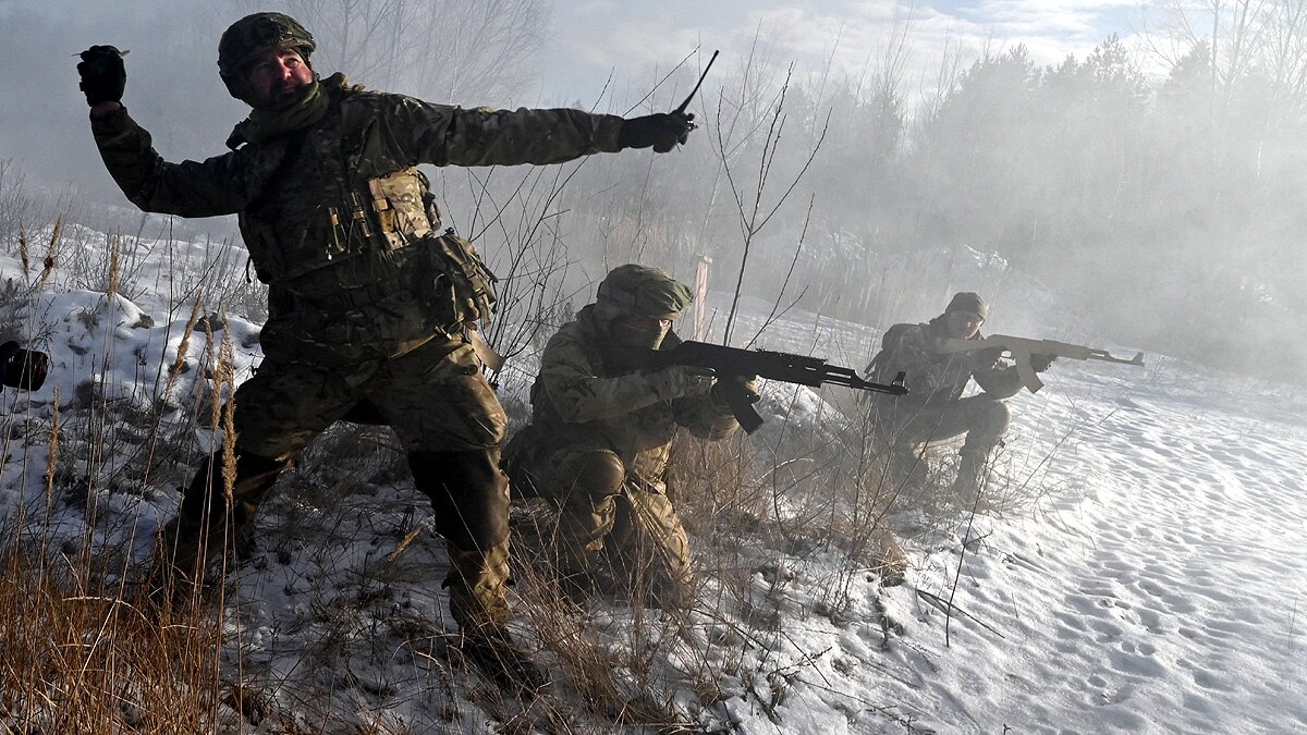 Russia invades Ukraine with its superior military strength