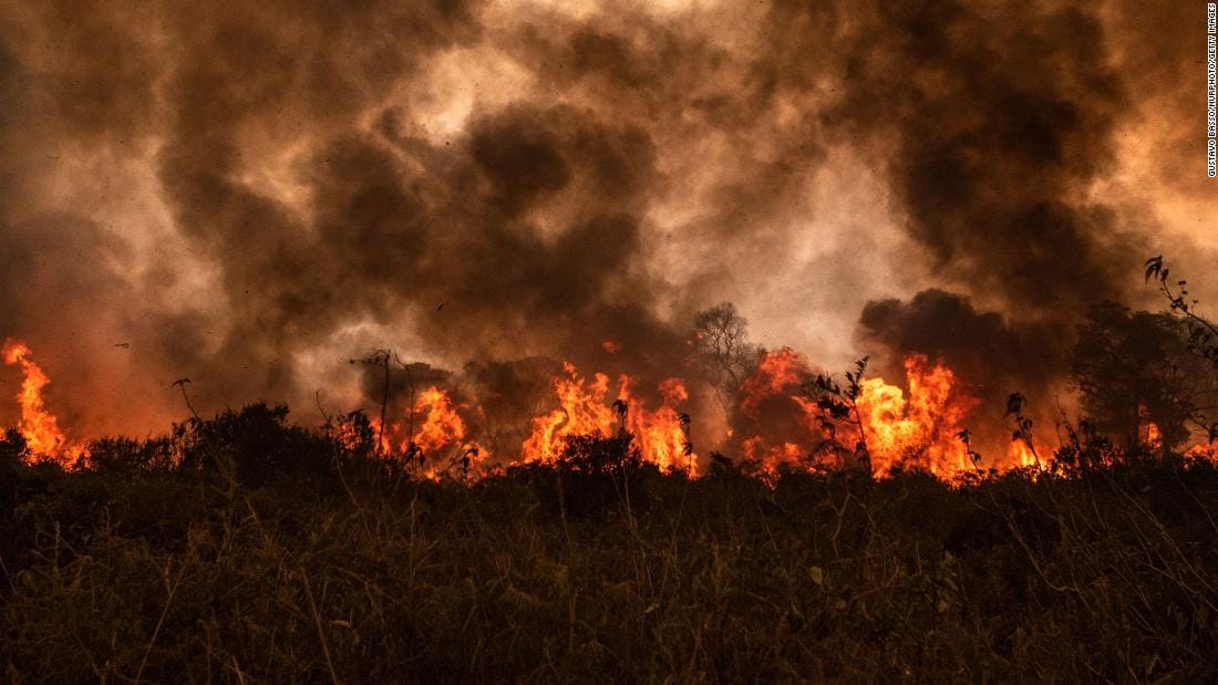 Forest Fires-Pantanal burns again. Will it lead to another devastating fire?