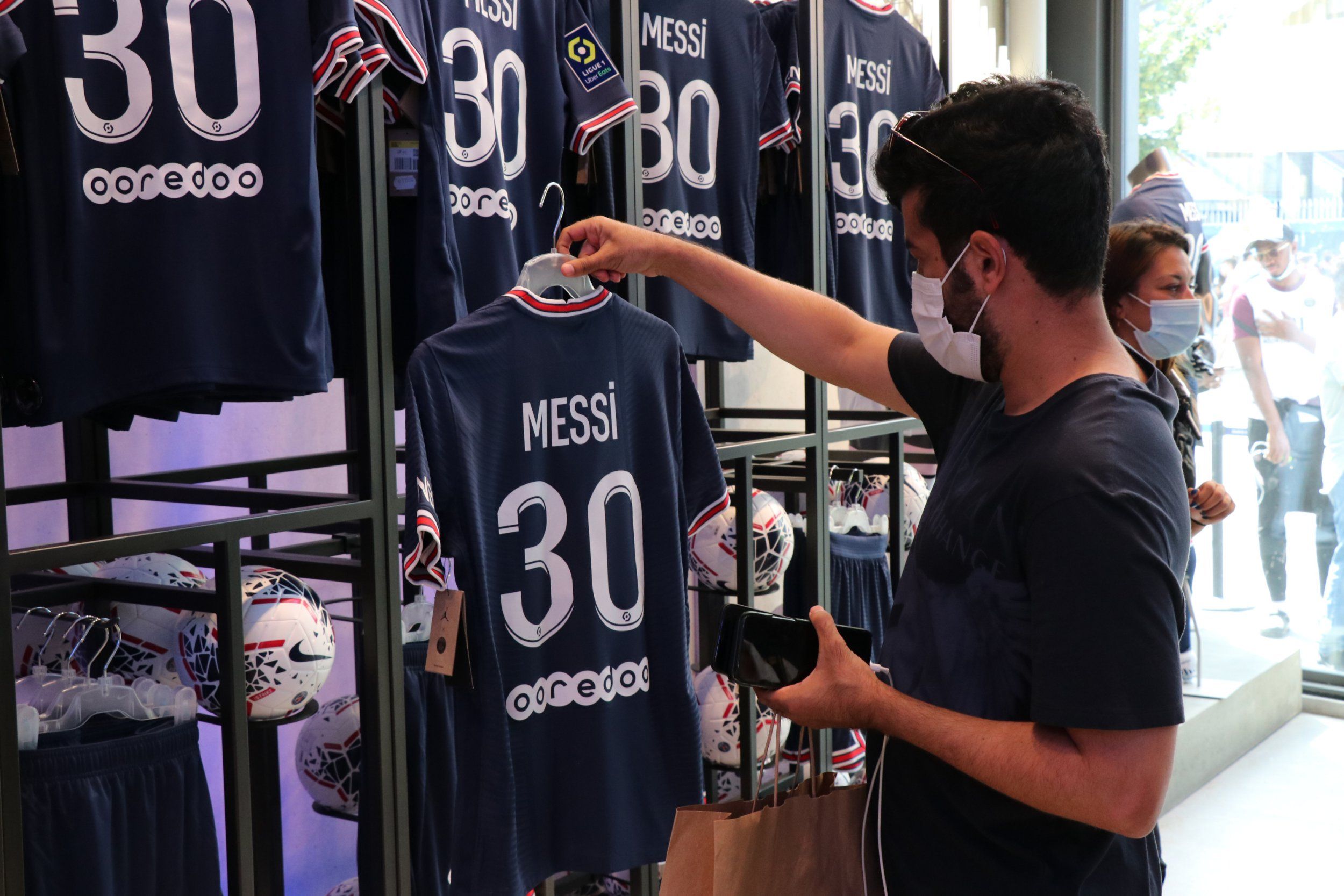 Lionel Messi's PSG Jersey Sales