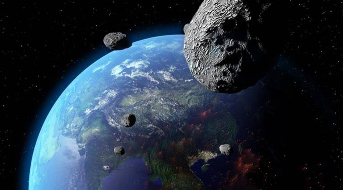 A giant asteroid is heading towards the Earth