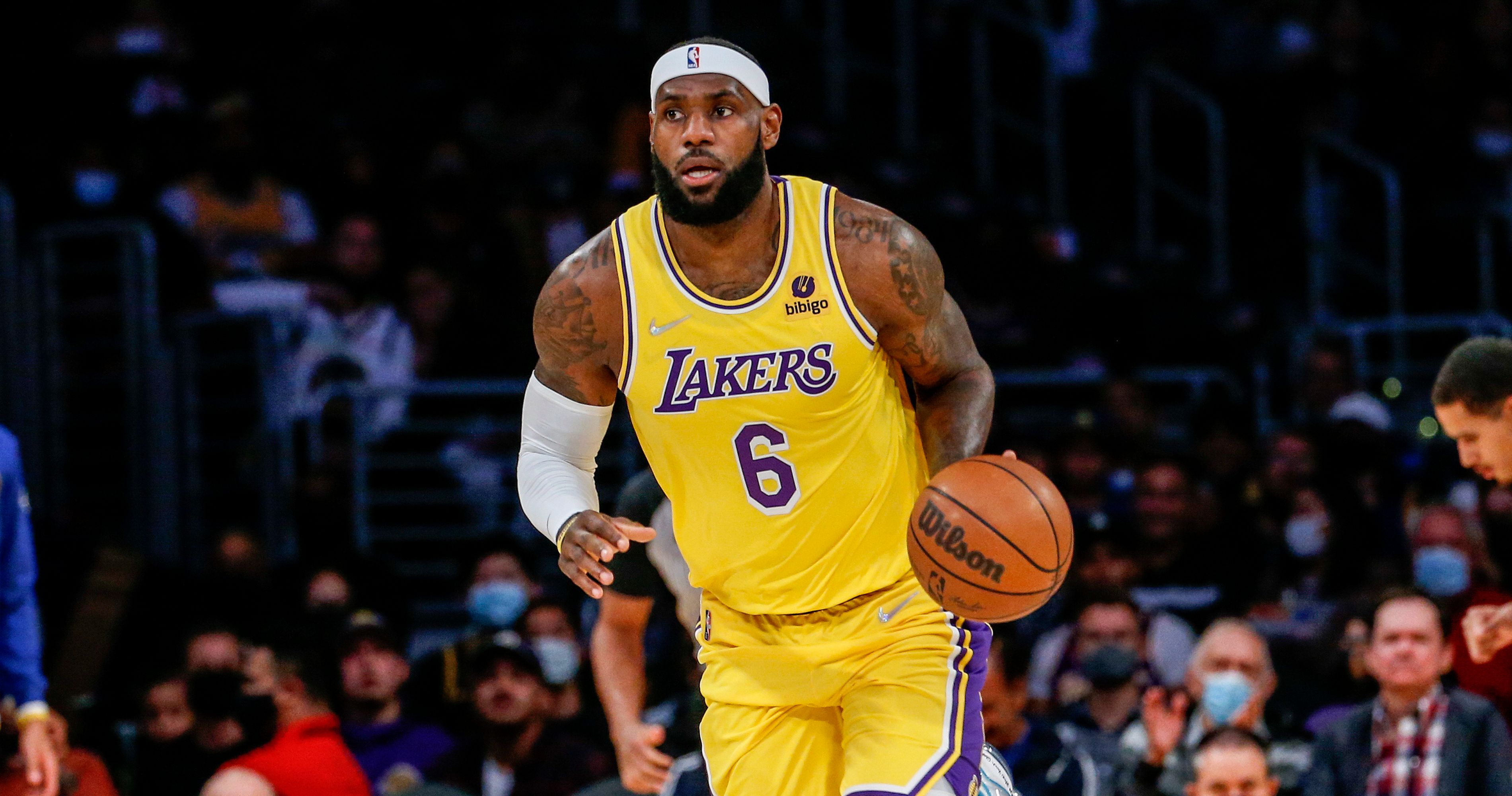 NBA: LeBron James ready to push Lakers for "most important 23 games of career"