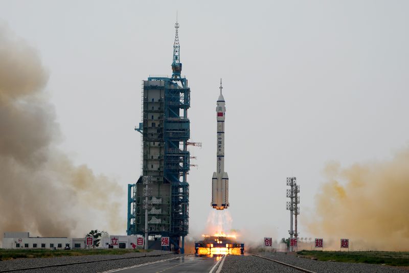 China sends its first civilian into space with the launch of Shenzhou-16