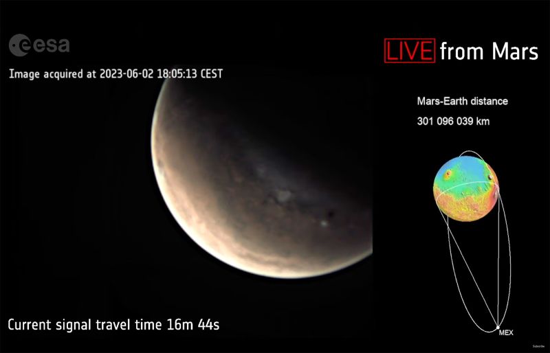 #MarsLIVE: Historic 1st-ever Mars livestream- Watch images