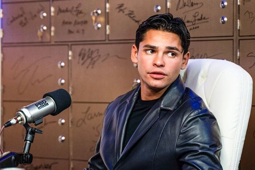 Boxer Ryan Garcia claims to possess a real alien photo