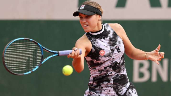 Kenin withdrew after testing positive for COVID-19