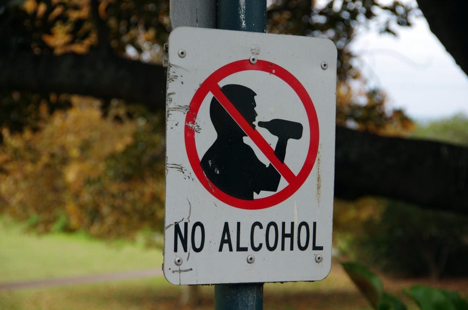 Avoid heavy consumption of alcohol