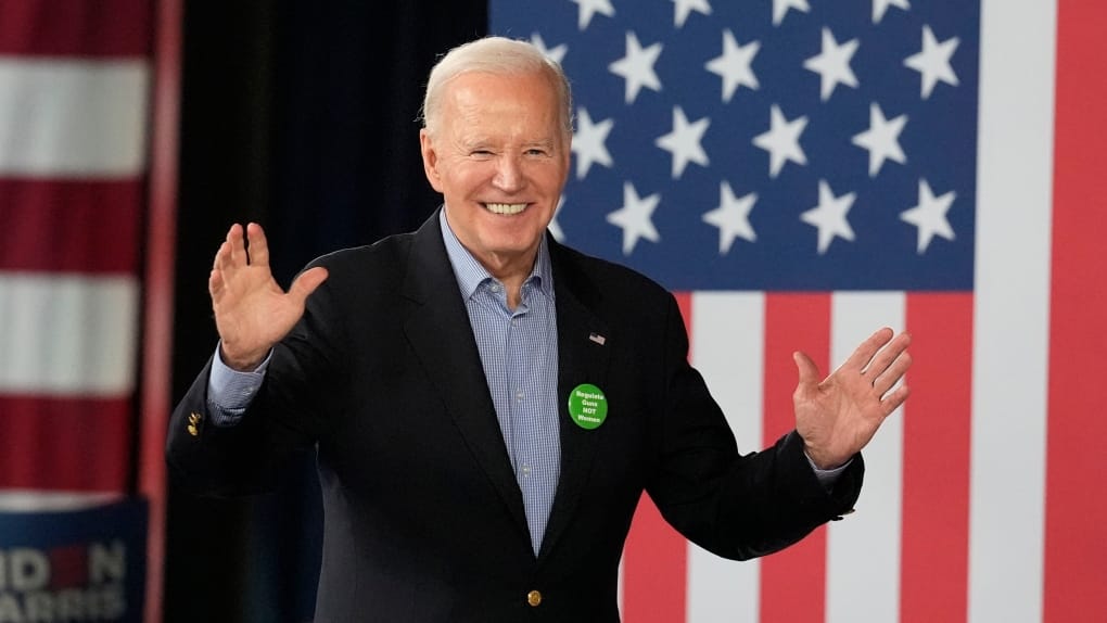 Biden officially wins the Democratic nomination for the 2024 presidential election