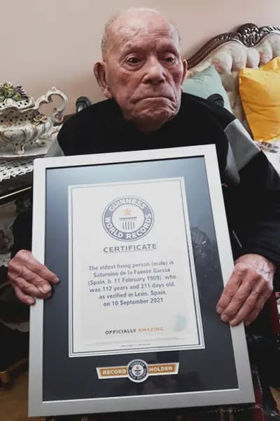 Worlds Oldest Man 
