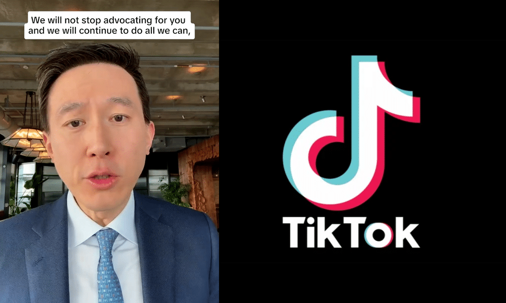 TikTok CEO begs users to oppose the bill that aims to prohibit the app, putting over 300,000 American jobs in danger