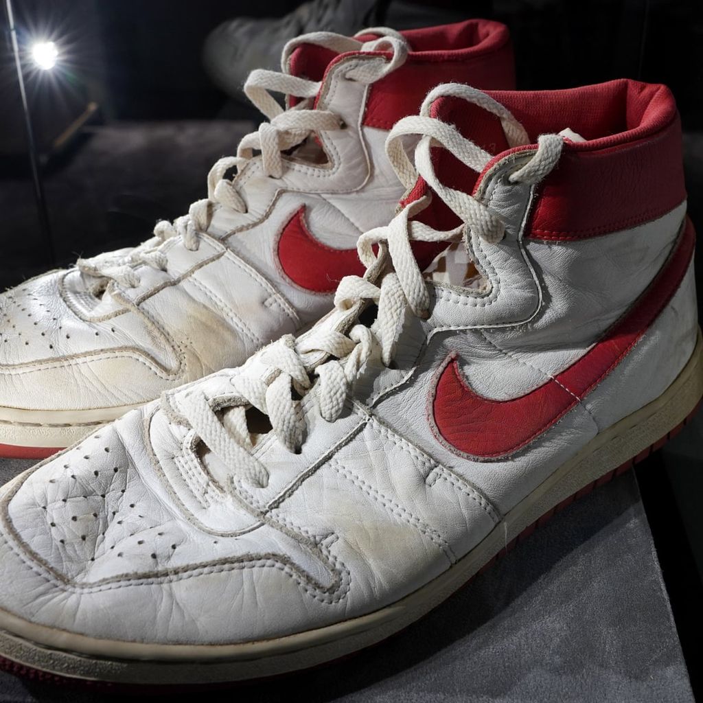 Michael Jordan’s iconic first Nike trainers