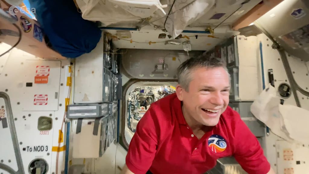 Watch: ESA astronaut Andreas Mogensen gives virtual tour of International Space Station