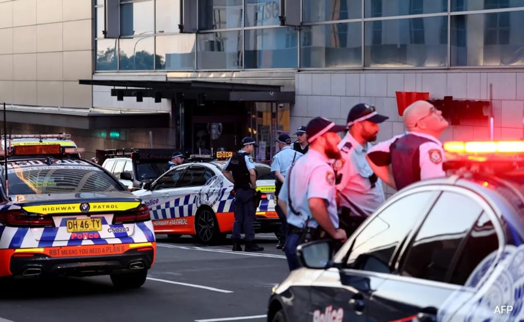 Six people killed in a mass stabbing at a Sydney mall, attacker shot dead