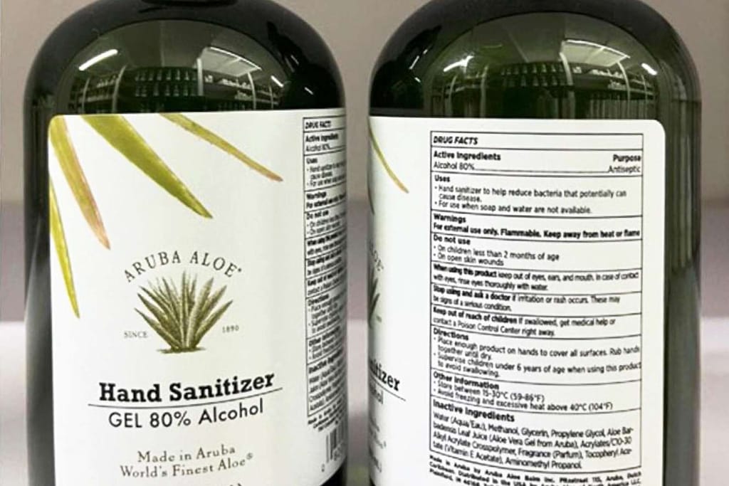Hand sanitizer, aloe gel recalled as FDA warns methanol exposure could cause coma, blindness