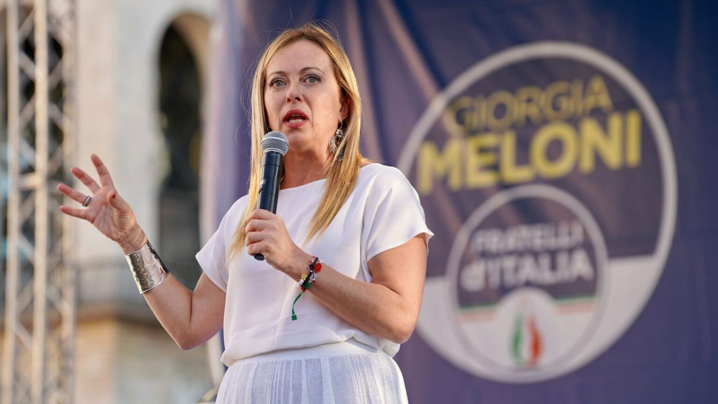 Who is Giorgia Meloni, the right-wing leader set to become Italy's first female prime minister?