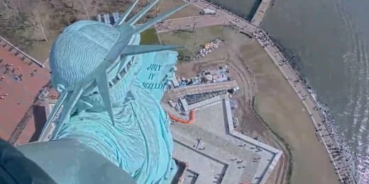 Watch: Statue of Liberty shakes during rare earthquake in New York