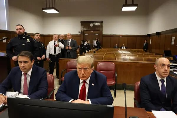 Hush money trial: Donald Trump appears to falls asleep in court