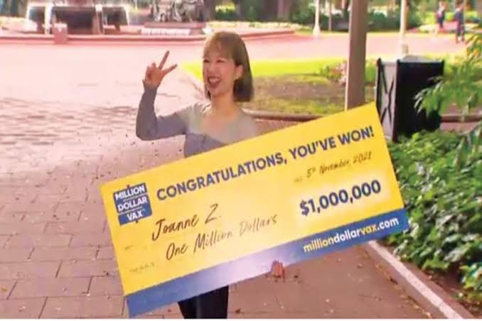 25-year-old Australian woman wins $1mn for getting vaccinated for COVID-19