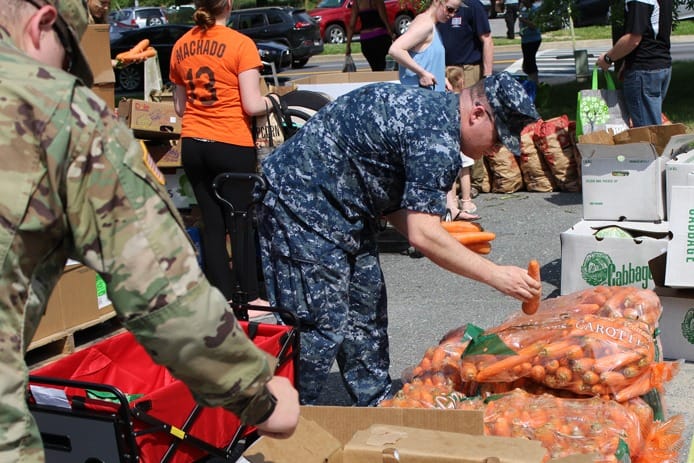 US military officials not spared by the food crisis
