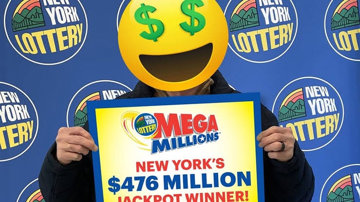 71-year-old retired handyman wins $476million in New York's largest-ever Mega Millions lottery jackpot