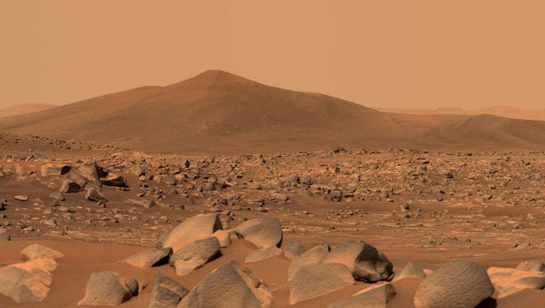 Thousands of unusual white rocks found on Mars by NASA's Perseverance rover 