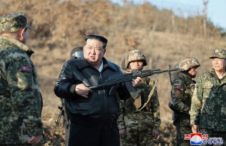 North Korea: Kim Jong Un orders heightened war preparations during base visit: Report