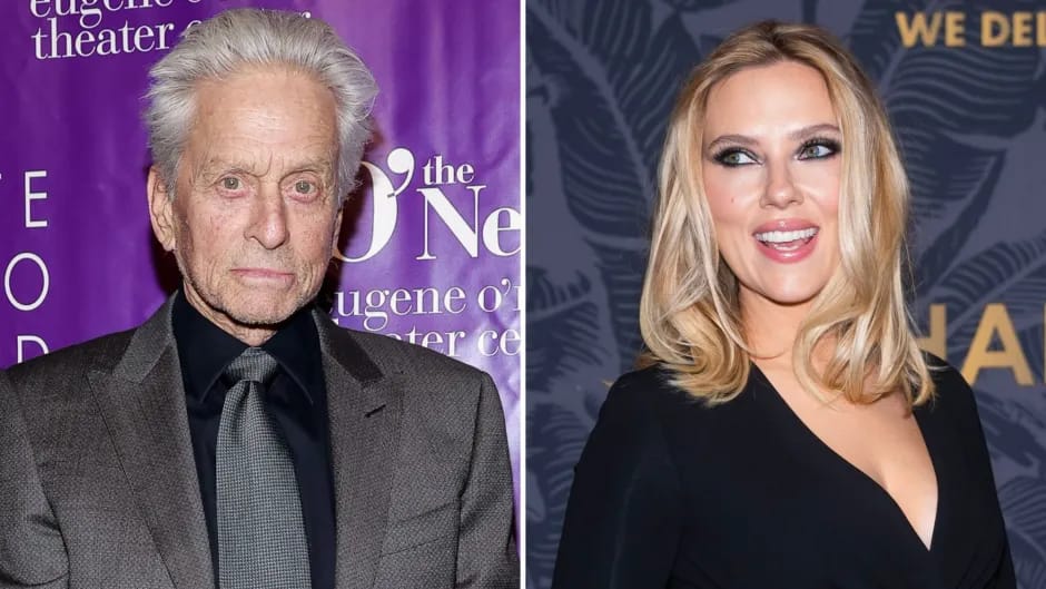 Michael Douglas and Scarlett Johansson are genetically related