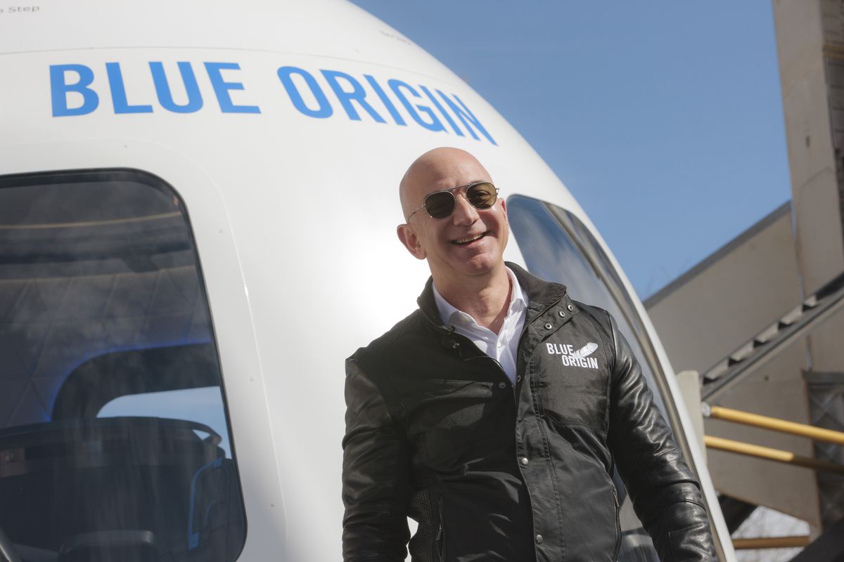 Bezos’ Blue Origin to make history with unpiloted civilian space flight