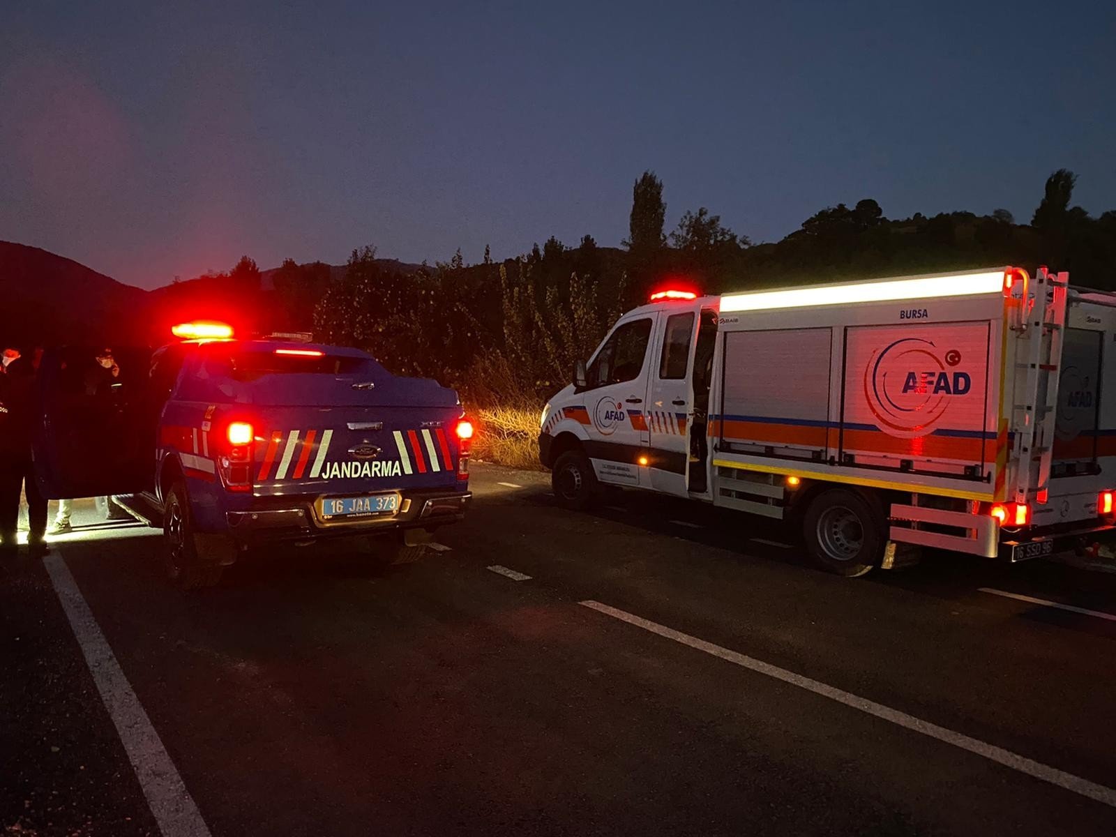 A drunk man who was reported missing takes part in his own search in Turkey