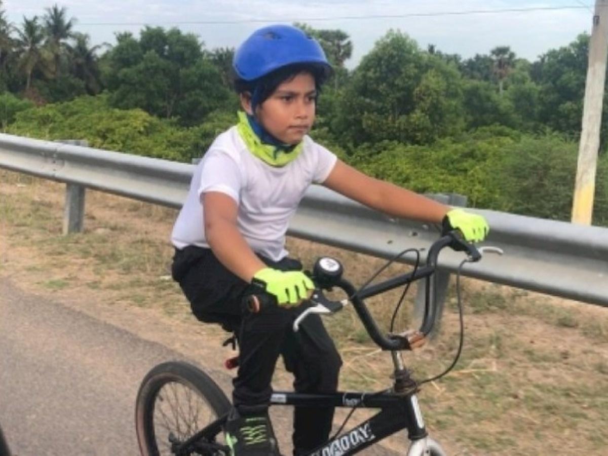 Rian Kumar: Six-year-old pedals for 100 kilometers non-stop, sets world cycling record