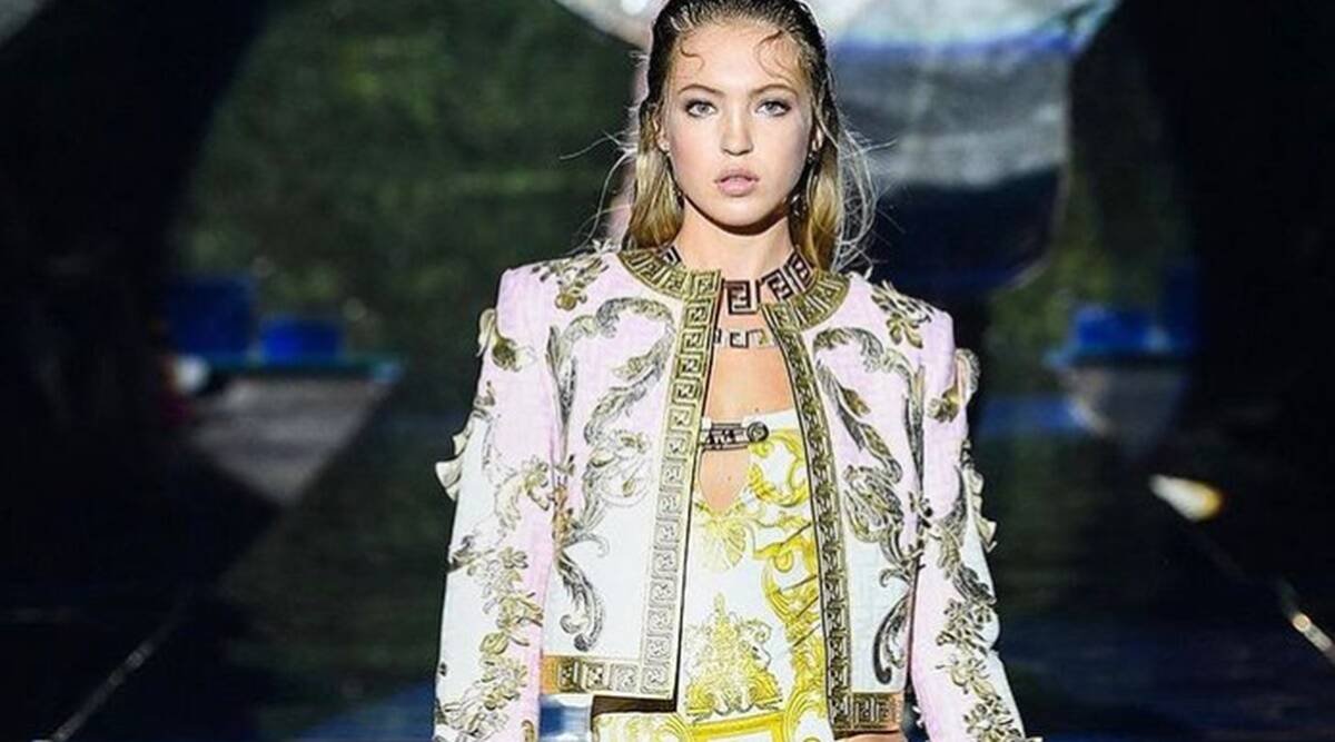 Kate Moss’s daughter Lila Moss walks the Milan runway wearing an insulin pump, praised by all