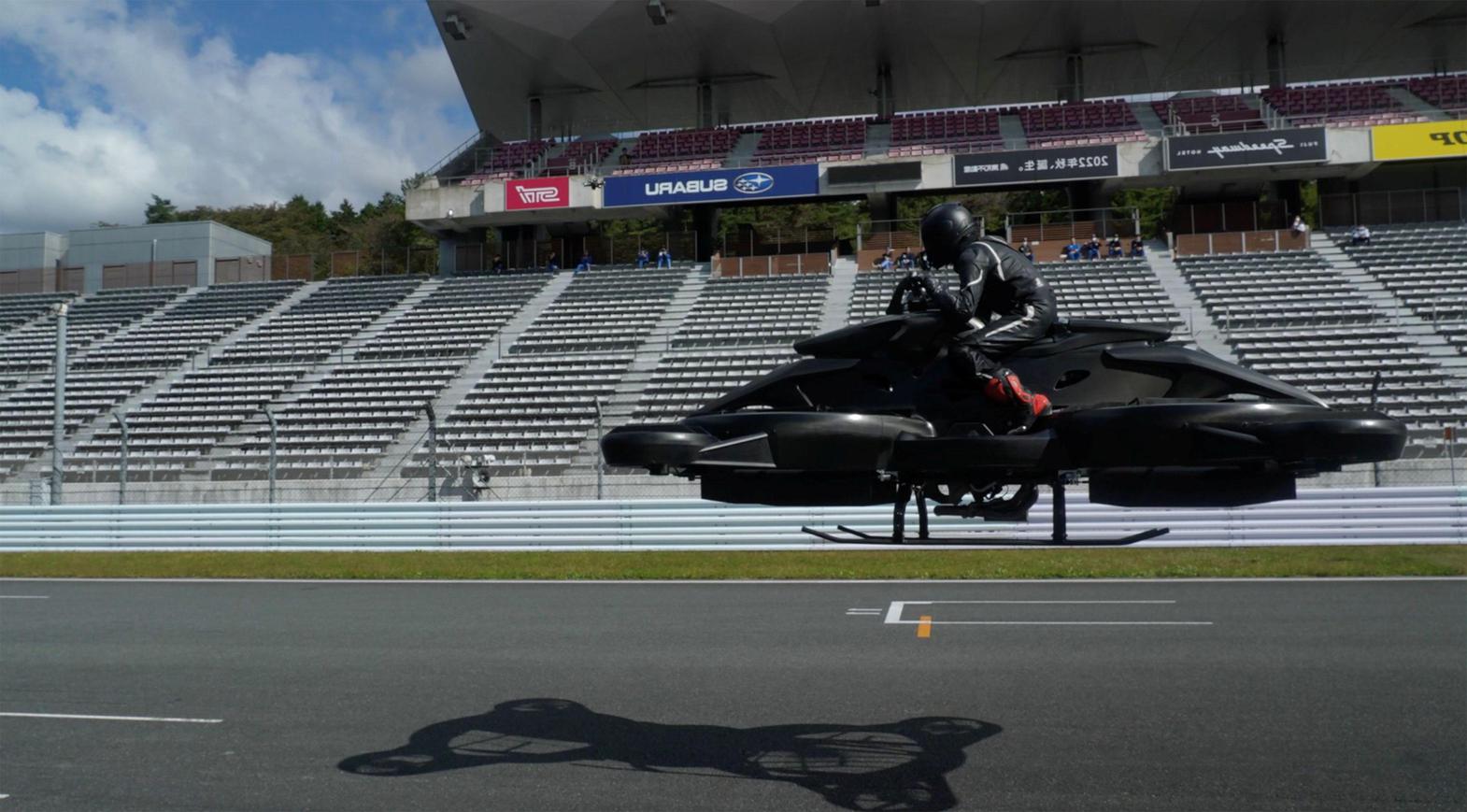 Japan startup targets supercar users with $700,000 hoverbike