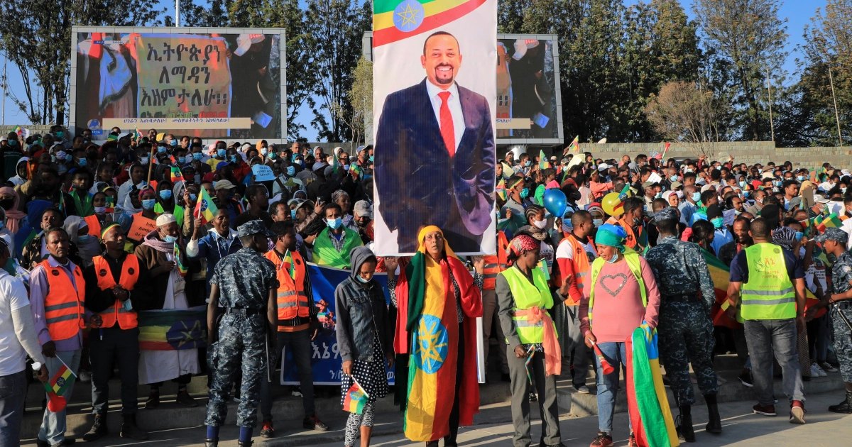 Ethiopia says PM, a Nobel Peace laureate, is at the battlefront