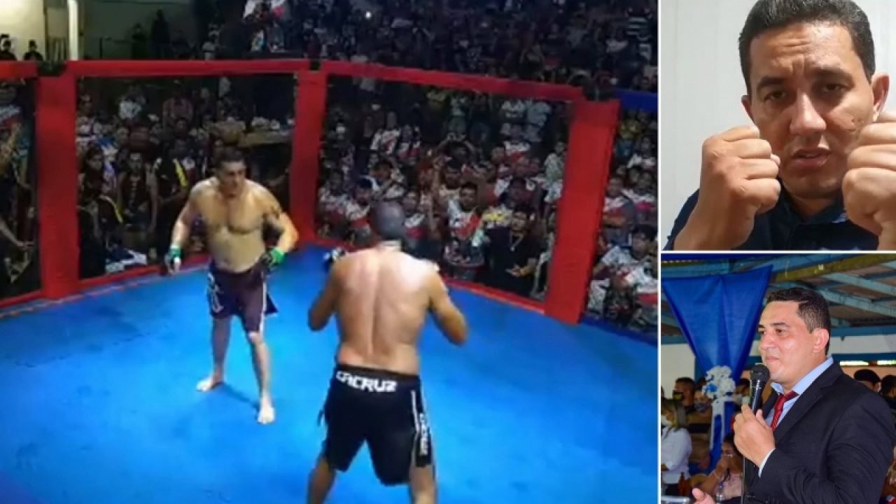 Watch video: 2 Brazilian politicians settle differences in 3-round MMA cage fight