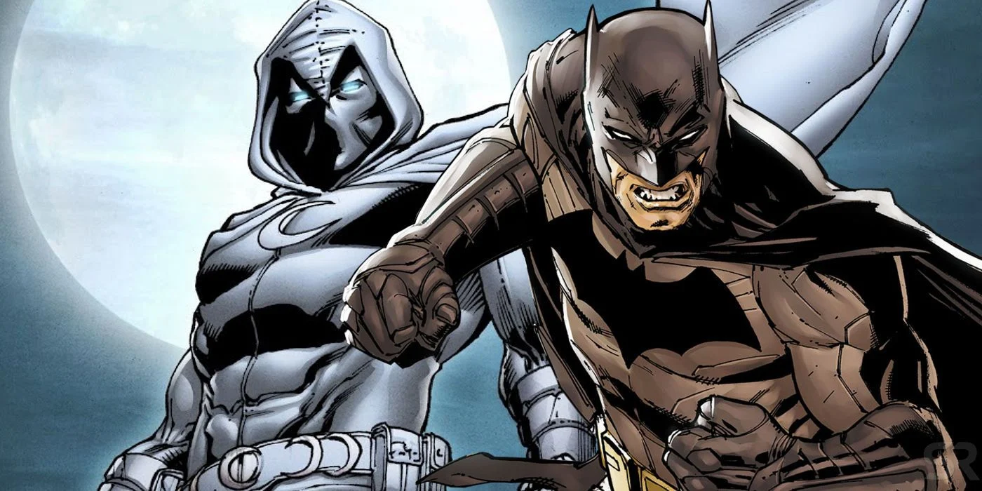 Moon Knight vs The Batman is the first real Marvel vs. DC battle of 2022