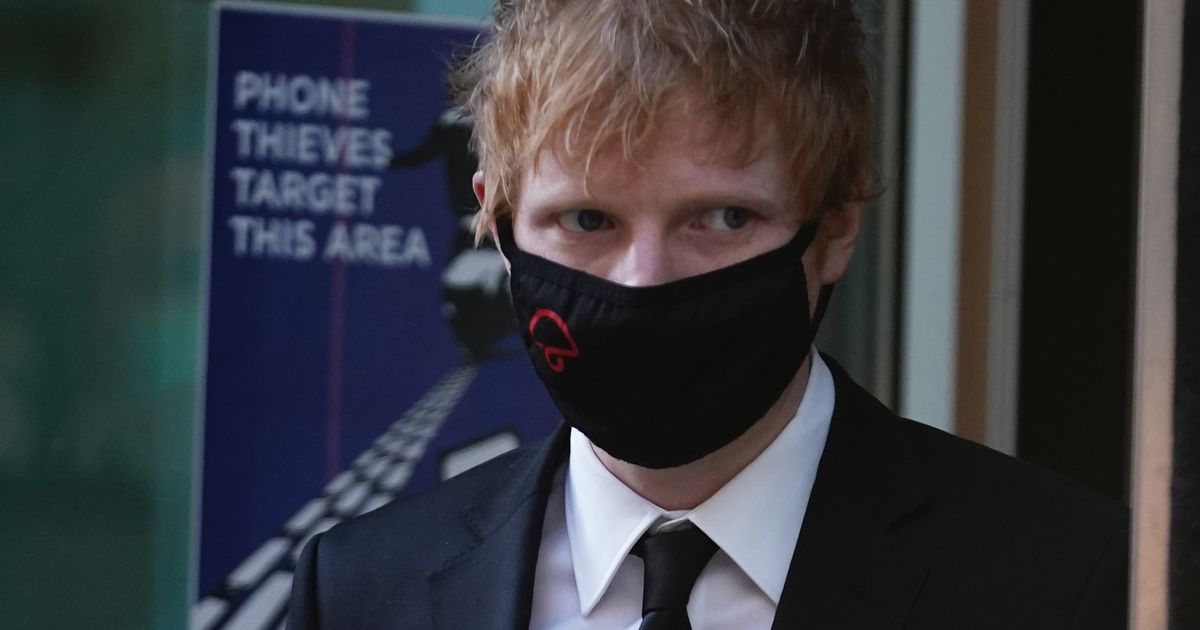 Ed Sheeran sings in court at ‘Shape of You’ copyright trial