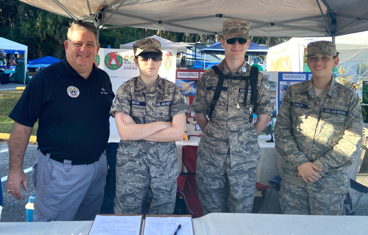 Cadets Serve and Educate at Weeki Wachee Swamp Fest