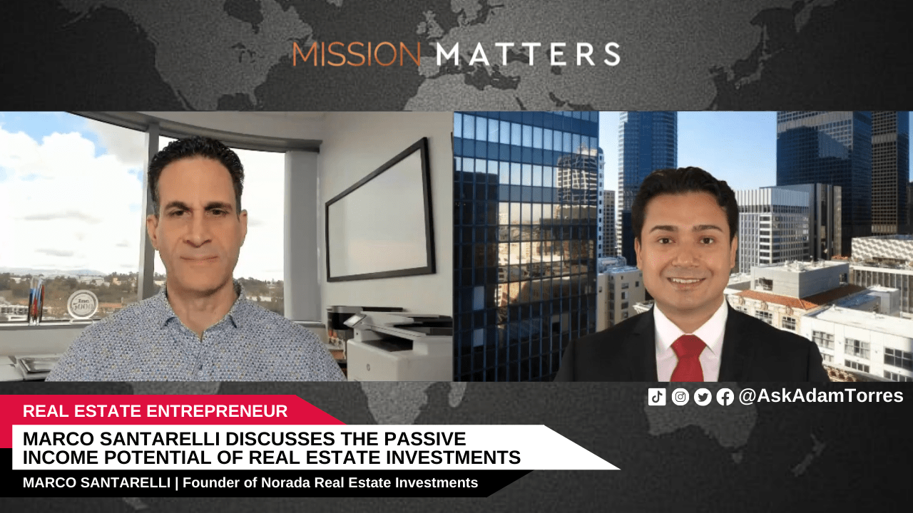 Marco Santarelli Discusses the Passive Income Potential of Real Estate Investments