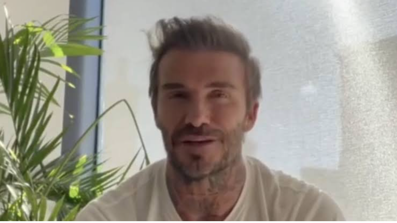 David Beckham hands over his Instagram account with 71.5 million followers to Ukrainian doctor