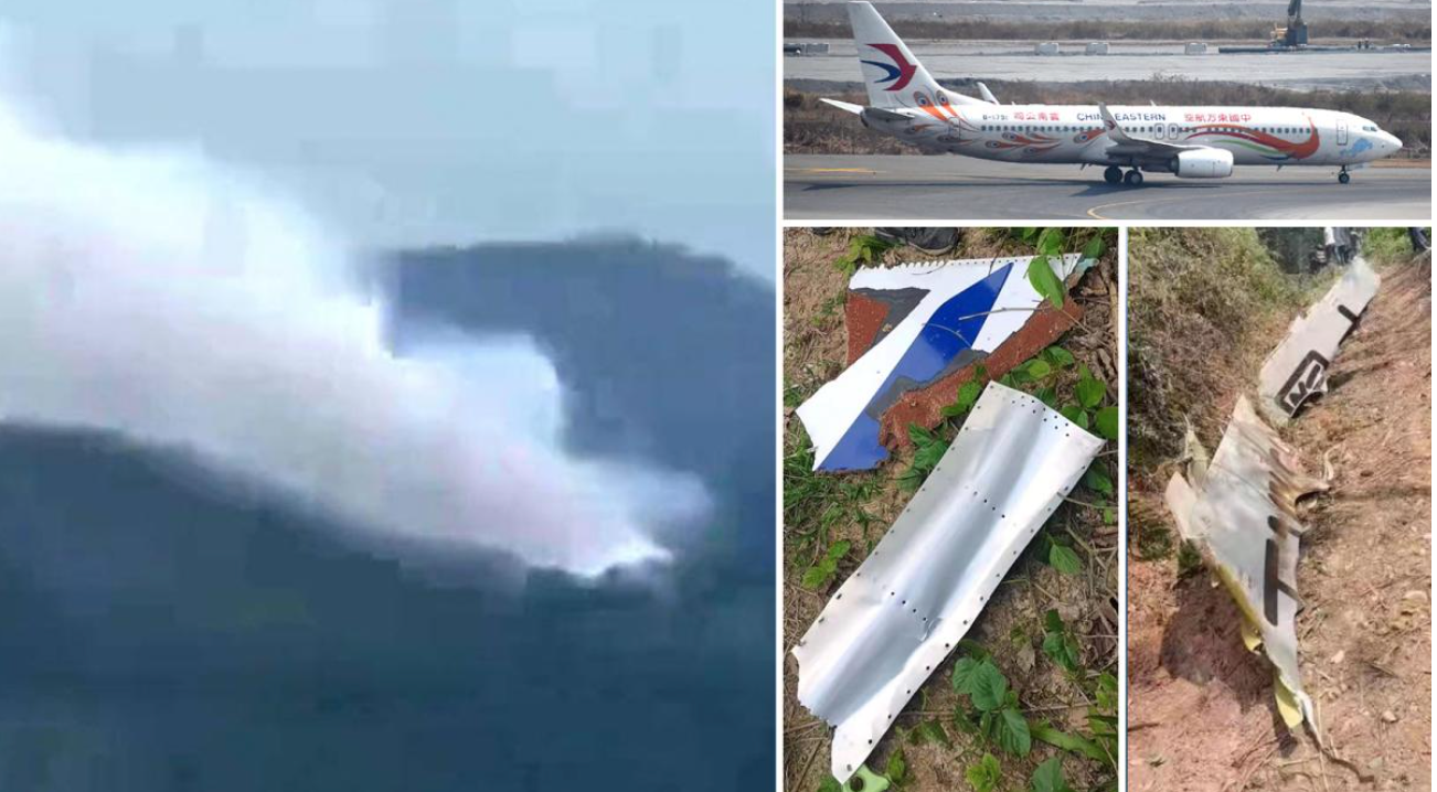 Chinese passenger plane carrying 133 people crashes in Guangxi