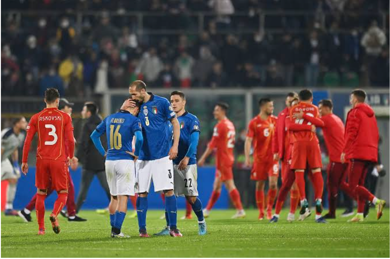 Italy fail to qualify for FIFA World Cup for 2nd straight time