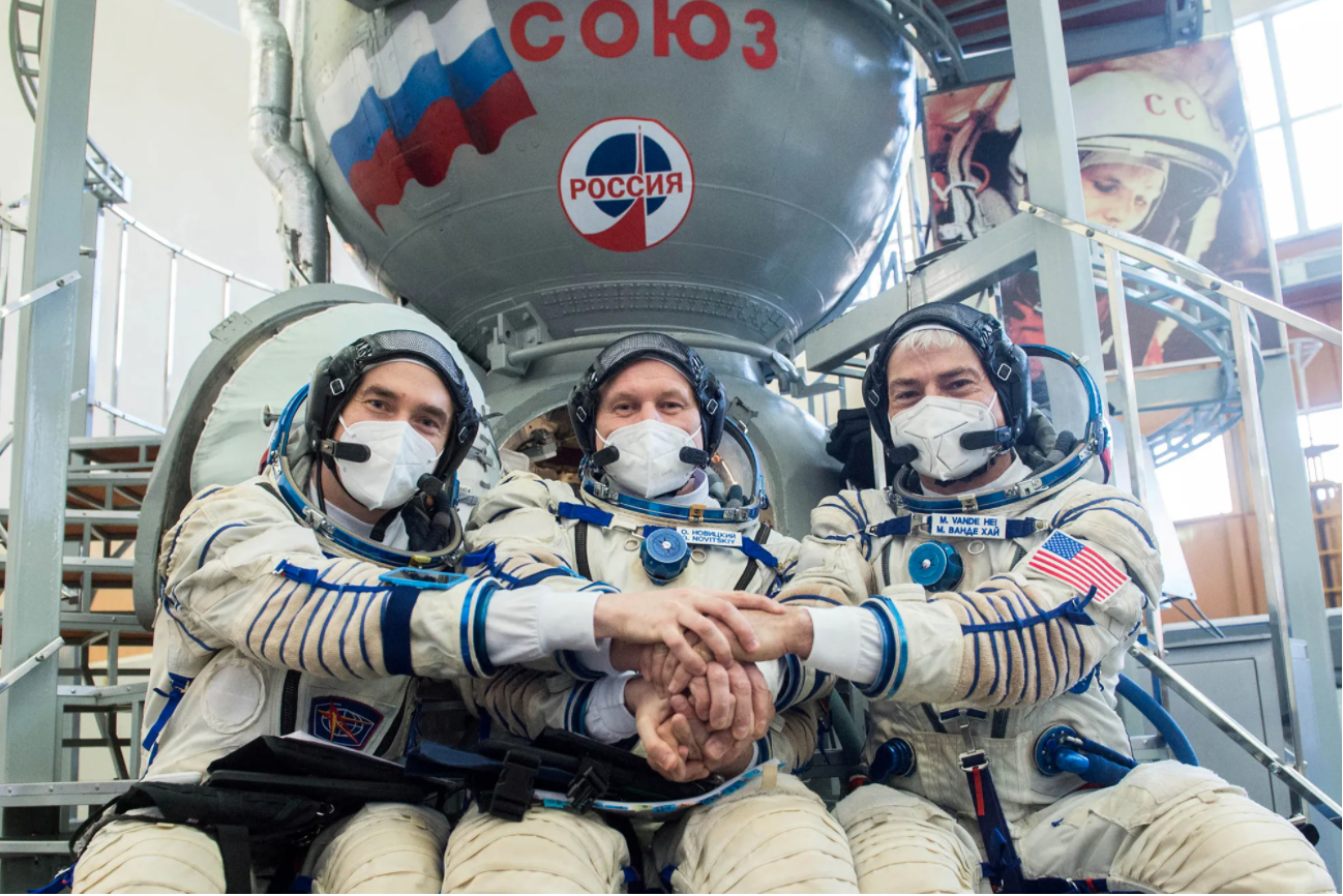 NASA astronaut returns in Russian capsule from a record 355-day spaceflight at ISS