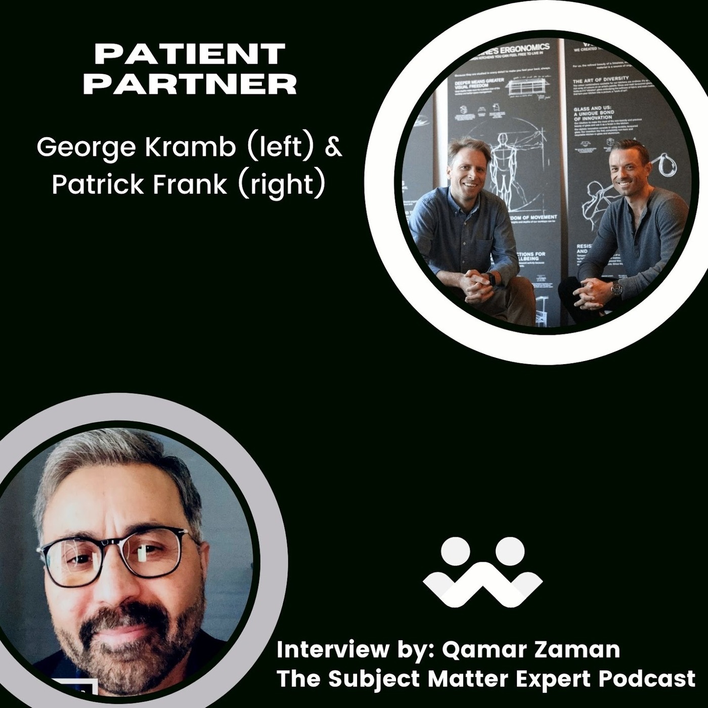 Patient Partners Founders George Kramb and Patrick Frank Interviewed on Qamar Zaman’s Podcast