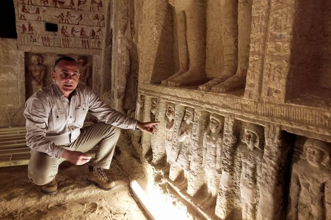 5 ancient Pharaonic tombs unveiled in Egypt’s Saqqara Necropolis