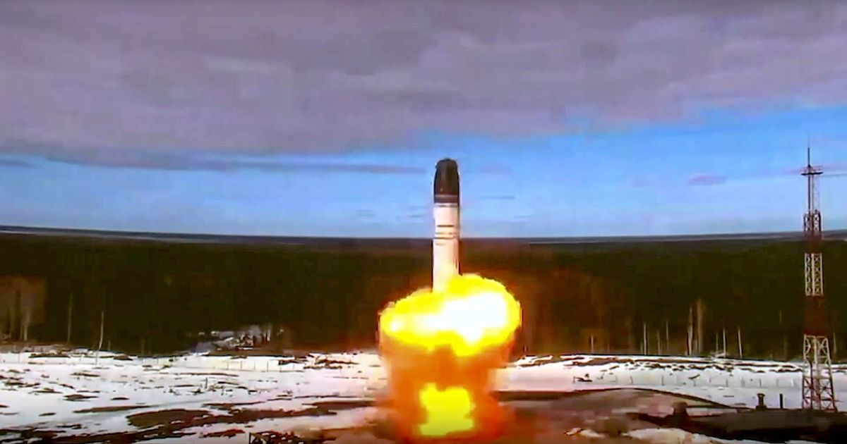 Russian state TV simulates a nuclear strike on Europe