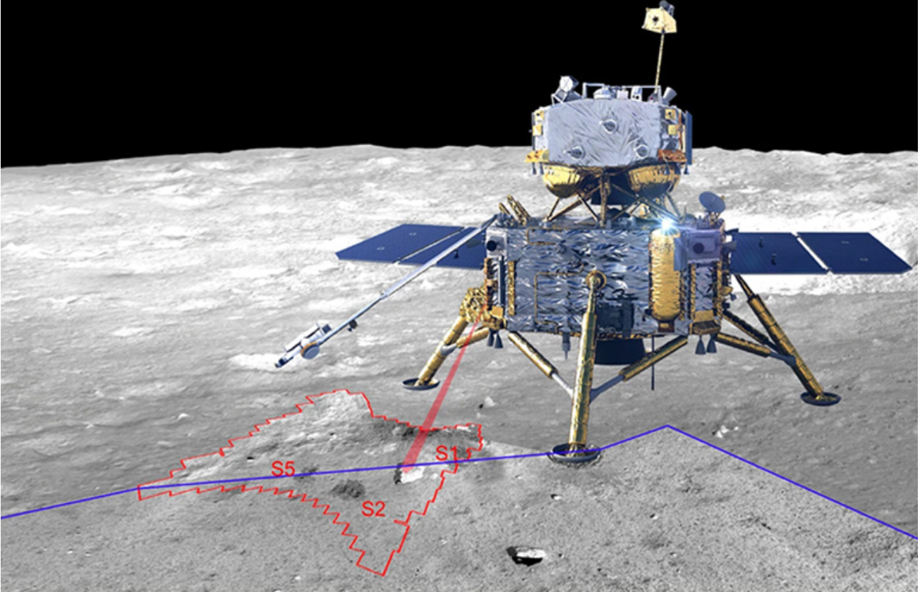 China’s Chang’E-5 lander finds evidence of native water on the Moon