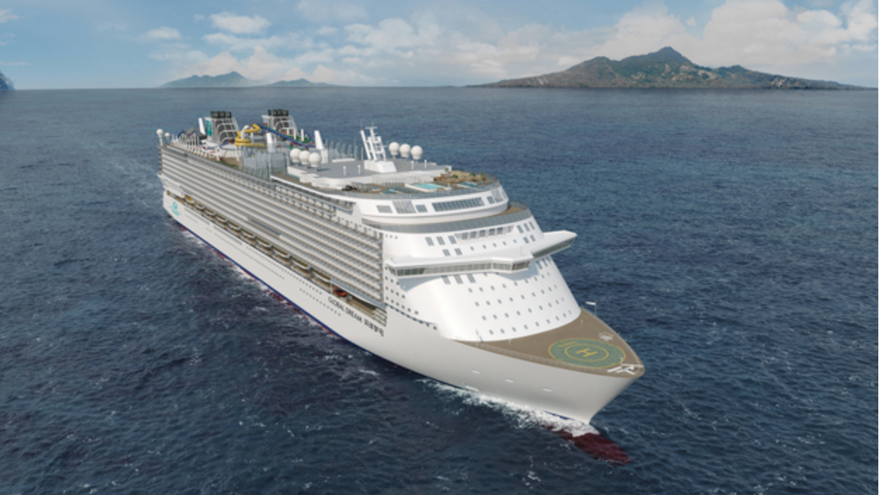 One of the world’s largest cruise ships to be scrapped before maiden voyage