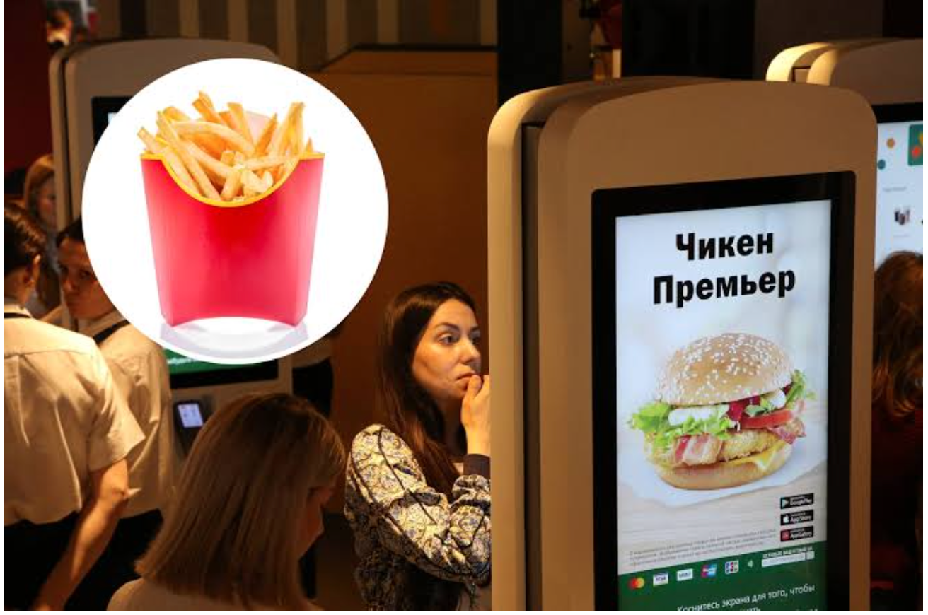 McDonald’s substitute in Russia hit by potato shortage