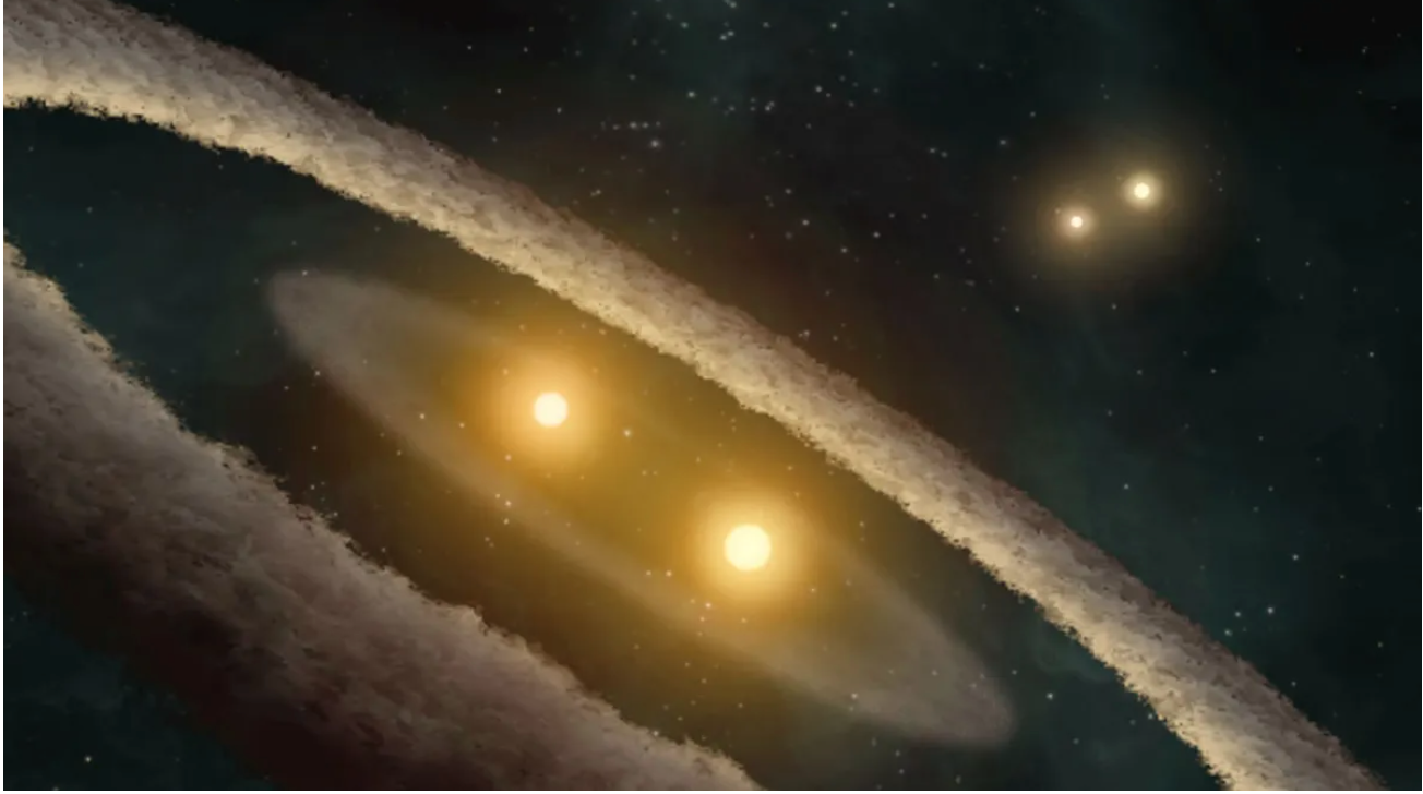 Massive, compact, one-of-a-kind triple star system detected for the first time