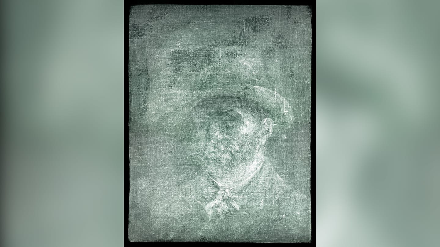 Hidden Van Gogh’s self-portrait discovered through X-ray behind another painting