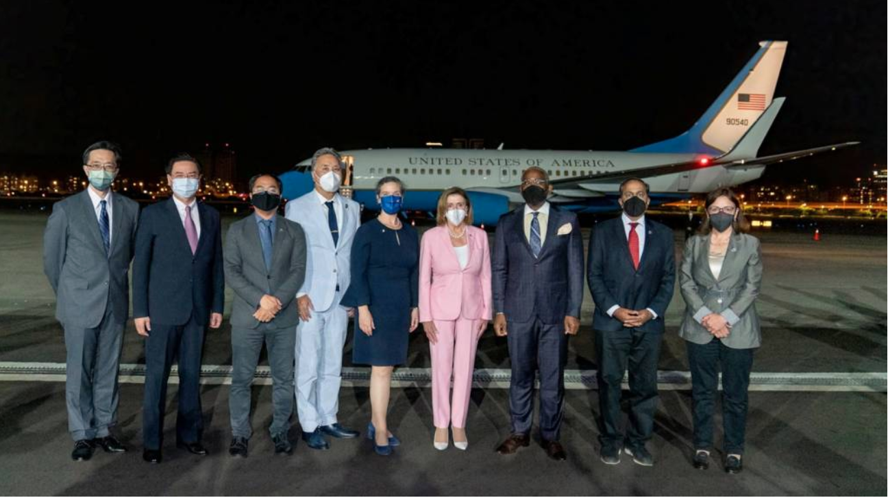 Nancy Pelosi’s flight to Taiwan was the most watched plane in the world